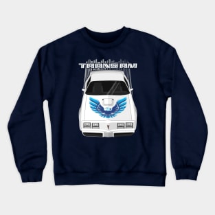 Firebird Trans Am 79-81 - white and blue Crewneck Sweatshirt